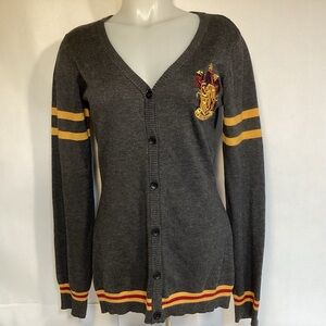 Harry Potter Grayffindor Women’s Cardigan Sweater size small